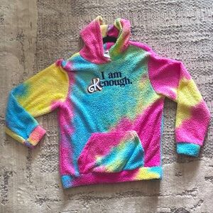 NEW Mattel Creations Barbie The Movie Official "I Am Kenough" Hoodie Size L